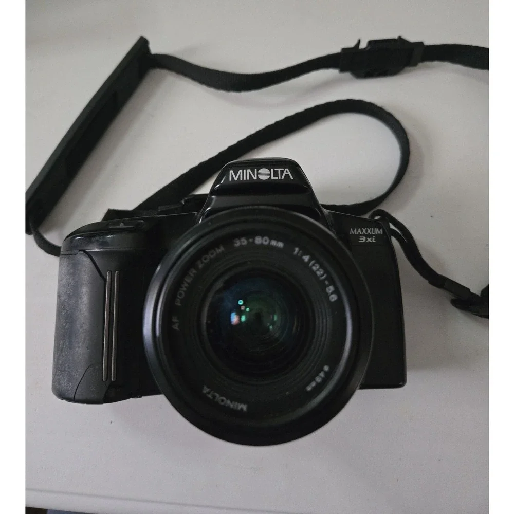 Minolta‎ Maxxum 3Xi Power Zoom Lens 35-80mm Camera Untested